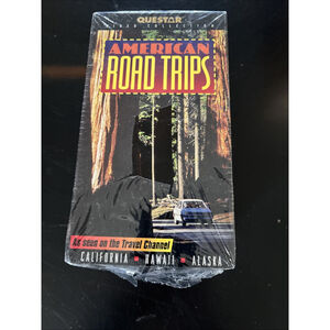 American Road Trips VHS Tape (Dated 1990s) - NEW